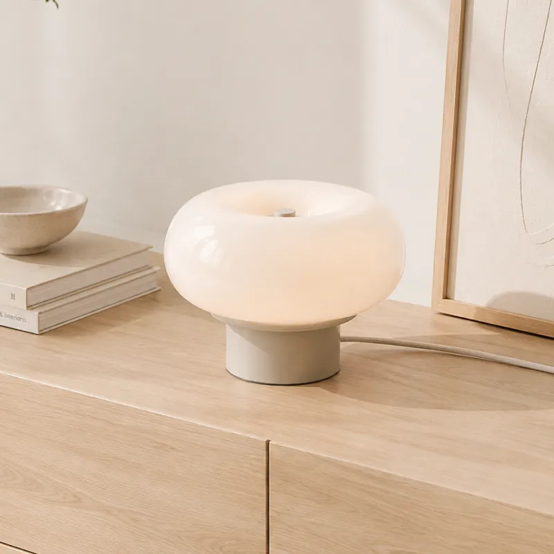 Tylko dziś Niska lampka stołowa – donut Malti