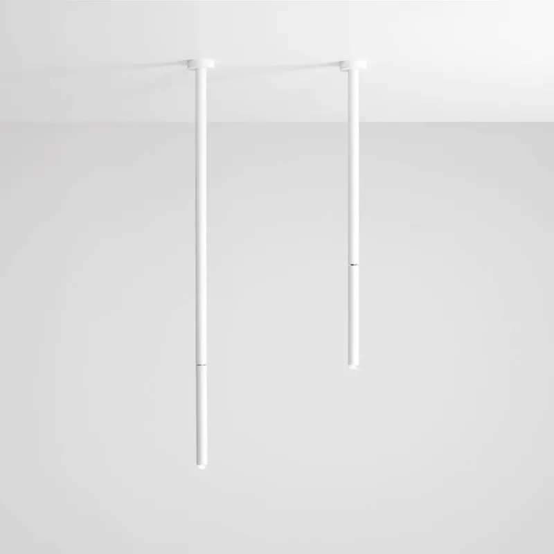 Bestseller Biały reflektor sufitowy Rod White z regulacją