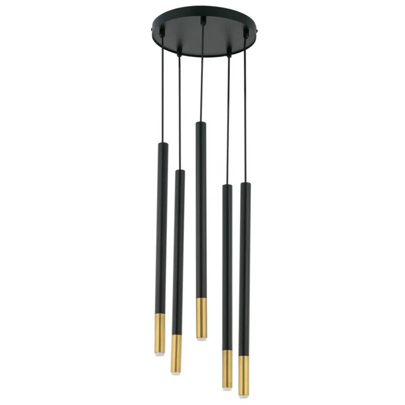 Rabat Nowoczesny żyrandol Togi Gold 5