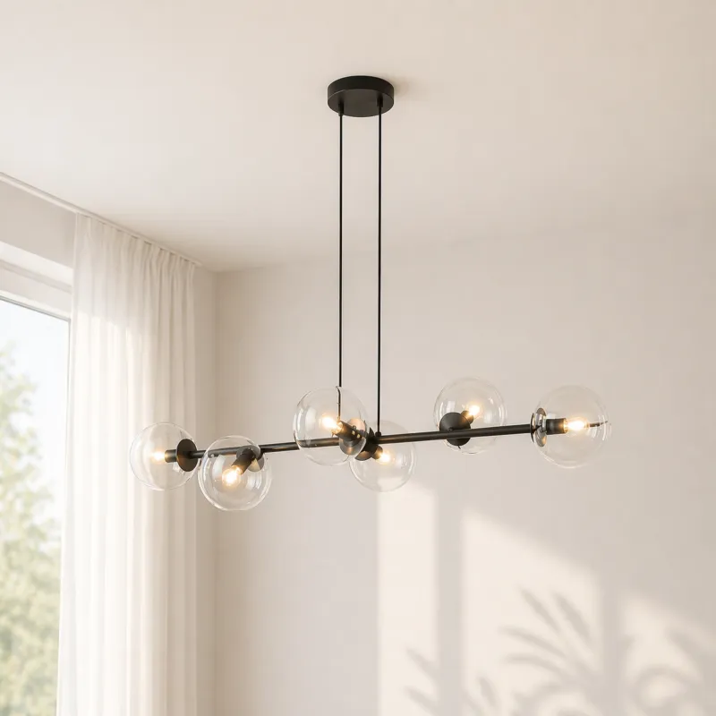 Lampa wisząca Glaz z przezroczystymi kloszami Najlepsza cena