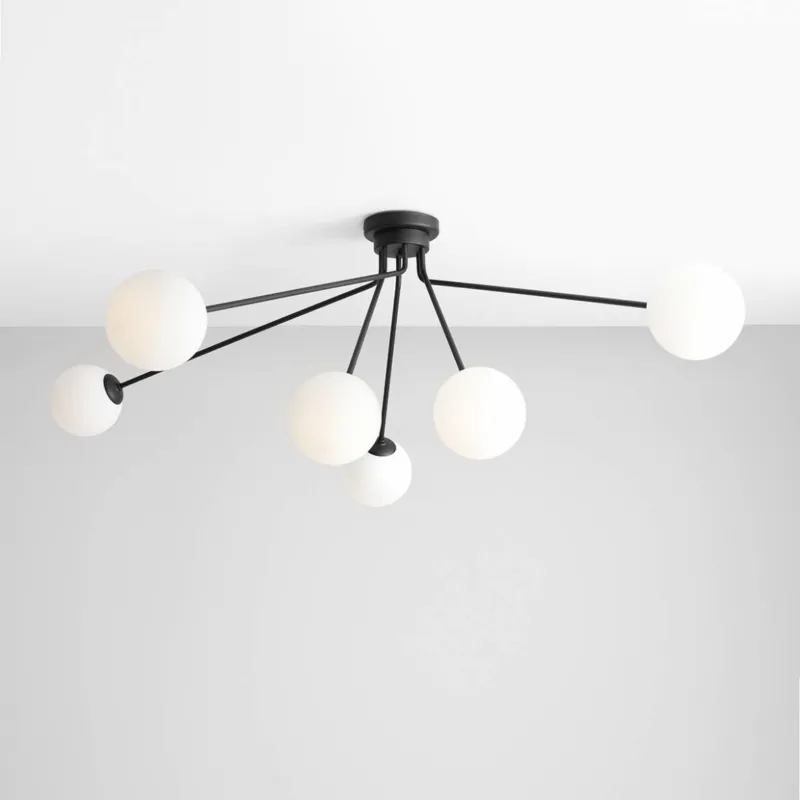 Lampa sufitowa Tako 6 Łatwy zwrot