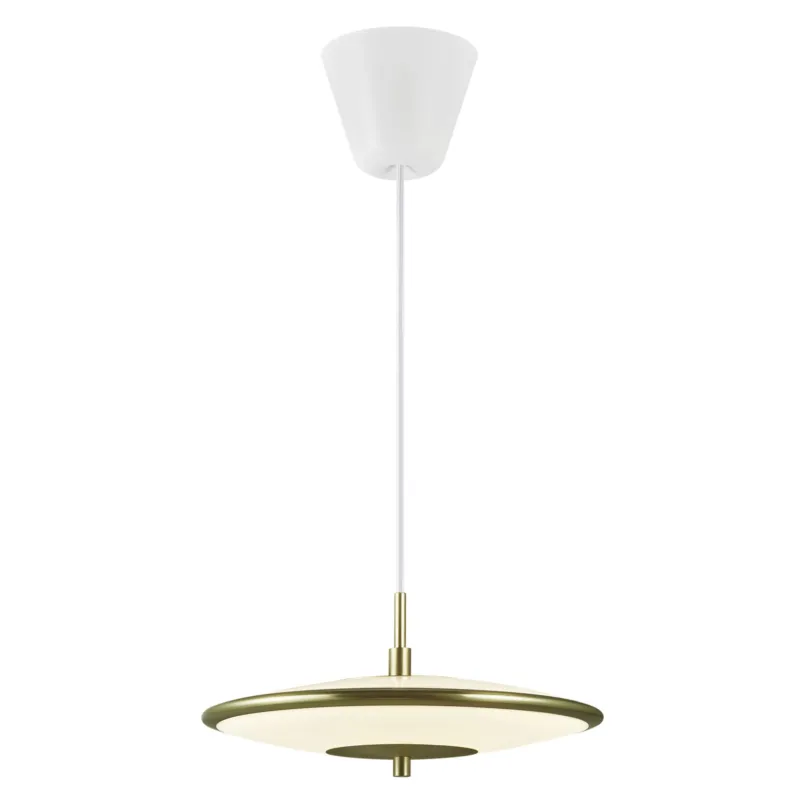 Hit sprzedaży Lampa wisząca Blanche w złotym kolorze