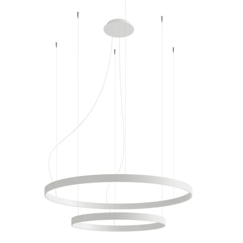 Kup teraz Lampa wisząca Rio 2 z białymi pierścieniami