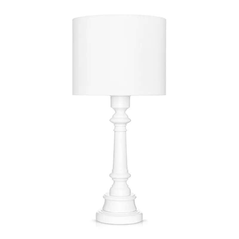 Bezpieczne zakupy Lampka nocna Classic White do pokoju dziecięcego