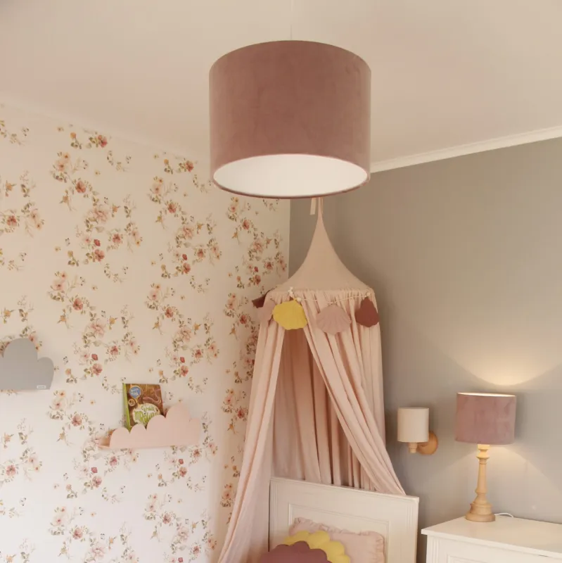 Wysoka jakość Lampa wisząca Velvet w kolorze bordowym