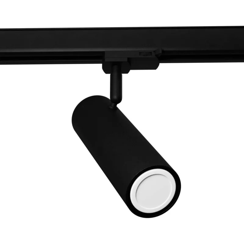 Kup online Reflektor czarny do szynoprzewodu Direzione + żarówka GU10 3000K 7W 510lm