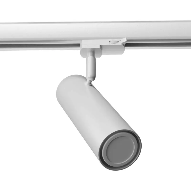 Super okazja Biały reflektor Direzione do szynoprzewodu + żarówka 4000K GU10 7W 530lm
