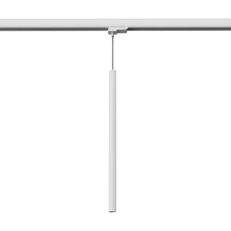 Biały zwis Pastelo do szynoprzewodu + żarówka G9 3000K 4,5W 450lm Oferta limitowana