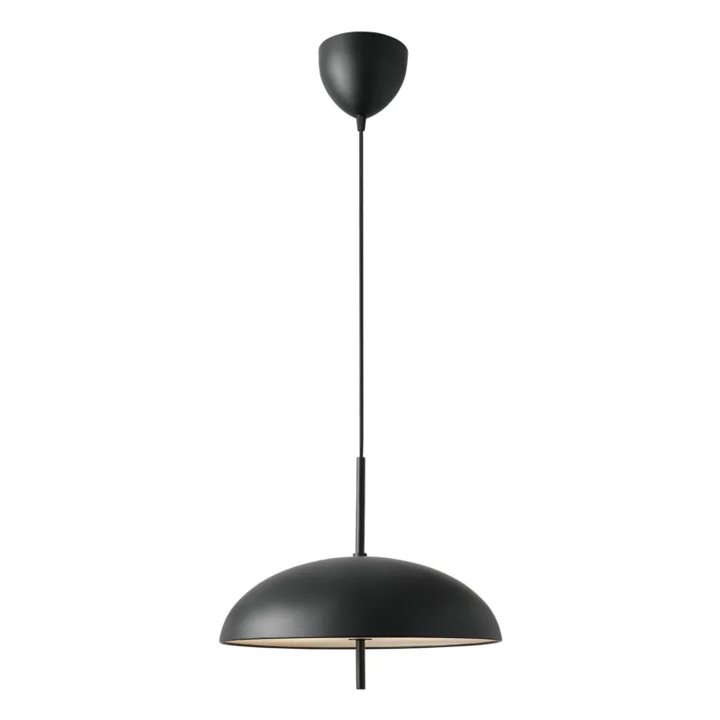 Obniżka ceny Czarna lampa wisząca Versale 2 o prostym designie