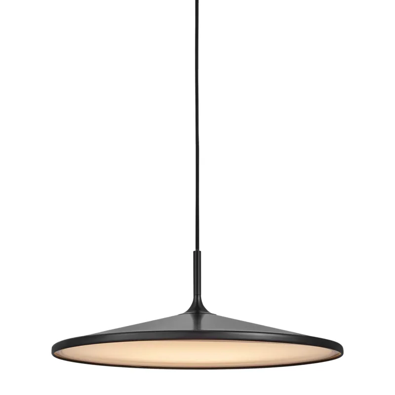 Bezpieczna płatność Nowoczesna lampa wisząca Balance w czarnym kolorze