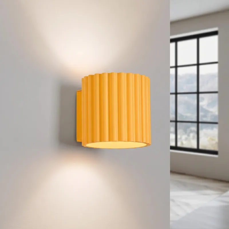 Lampa ścienna w żółtym kolorze Medina G9 Wybór klientów