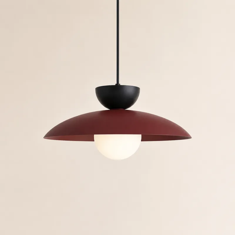 Mała lampa wisząca z kloszem w kształcie kopuły Nubo 30 cm Ostatnie sztuki