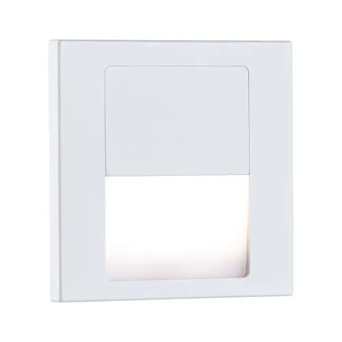 Biała matowa kwadratowa lampa schodowa Paulmann 79999 Tsaro 1W 2700K 230V Najlepsza cena
