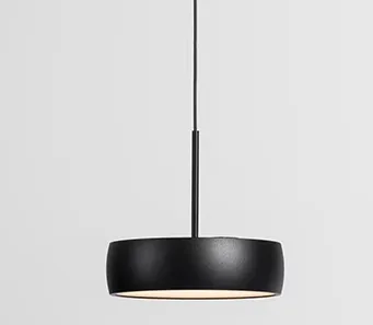 Tani Czarna lampa wisząca ściemnialna Chors 31.4114.D17.002 Myco One Z LED 12,6W 3000K CRI90 16cm