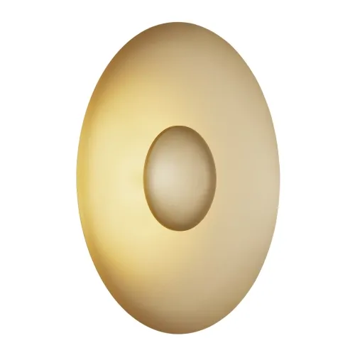 Oferta Złoty okrągły kinkiet lampa ściennaa Argon 8865 Bolton LED 12,5W 3000K 42cm