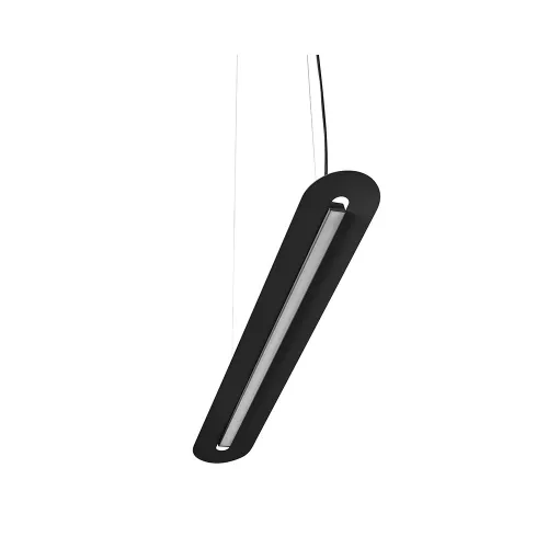 Czarna lampa wisząca listwa ledowa Ummo SNB622P2 Senkei A LED 24W 3000K 118cm Tani