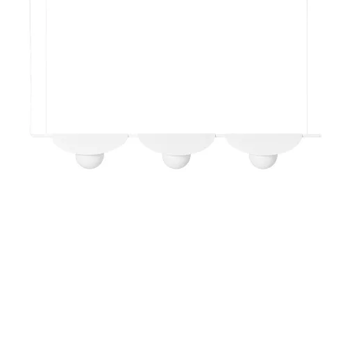Lampa wisząca z trzema białymi kulami Ummo SAC311P0 Sallo B 3xG9 Szybka dostawa