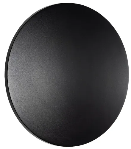 Tylko dziś Czarny płaski okrągły 24cm kinkiet Nowodvorski 11568 Aria LED L 12W 3000K CRI90 IP54