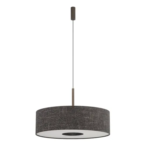 Lampa wisząca z okrągłym abażurem w kolorze czarny melanż Nowodvorski 11660 Amarela L E27 65cm Oferta czasowa