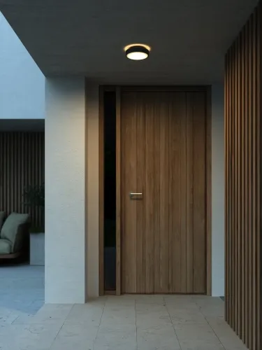 Zewnętrzna lampa ścienna sufitowa na elewację Nordlux 2218261003 Oliver LED 9W 2700K IP54 19,5cm czarny Tylko dziś