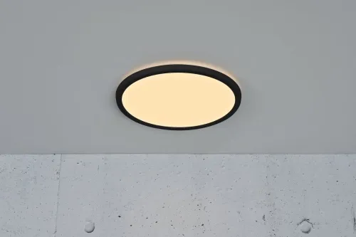 Wybór klientów Lampa sufitowa okrągły plafon Nordlux 47276003 Oja 29 LED 14,5W 2700K ściemniacz 29cm czarny