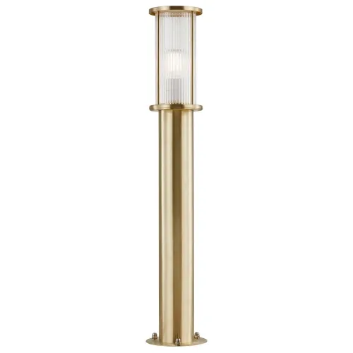 Zewnętrzna lampa stojąca słupek ogrodowy Nordlux 2218308035 Linton E27 IP54 80cm mosiądz Oferta czasowa
