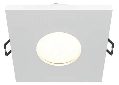 Lampa sufitowa Podtynkowa Maytoni DL083-01-GU10-SQ-W Stark GU10 IP65 8,4x8,4x2,9cm biały z ramką bez regulacji Łatwy zwrot