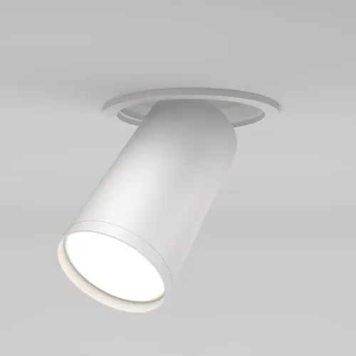 Lampa sufitowa Podtynkowa Reflektor Spot Maytoni C048CL-U-1W Focus S GU10 5,2cm 12,3cm biały Oferta limitowana