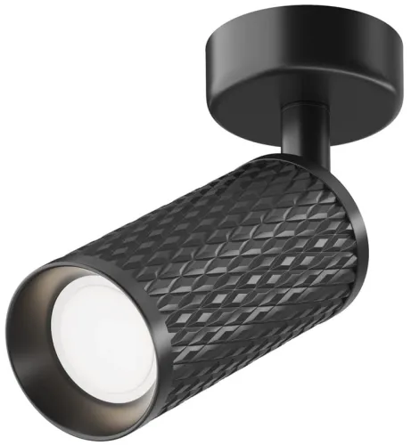 Wysoka jakość Lampa Sufitowa Punktowa Regulowana Frezowana Maytoni C034CL-01B Focus Design GU10 6x13x19,5cm czarny
