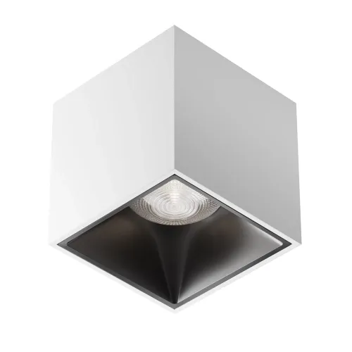 Darmowy zwrot Lampa Sufitowa Punktowa Maytoni C065CL-L12W4K Alfa LED 12W 4000K CRI90 24stopnie 7x7cm biały czarny