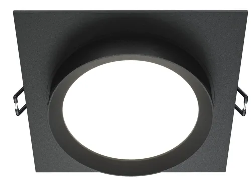 Cena promocyjna Lampa sufitowa Podtynkowa Maytoni DL086-GX53-SQ-B Hoop GX53 11cm x 52cm czarny