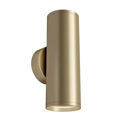 Popularny Lampa ścienna Kinkiet Światło Góra Dół Maytoni C068WL-02MG Focus S 2xGU10 15cm x 5,2cm złoty