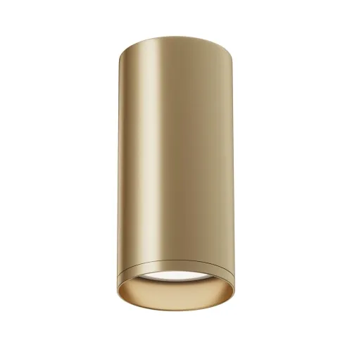 Lampa Sufitowa Punktowa Spot Maytoni C010CL-01MG Focus GU10 13cm x 6cm złoty bez regulacji Do wyczerpania zapasów