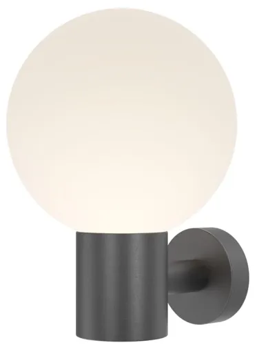 Lampa ścienna na elewację zewnętrzny kinkiet kula Maytoni O598WL-01B Bold E27 IP54 16x20x28cm czarny Ograniczona ilość