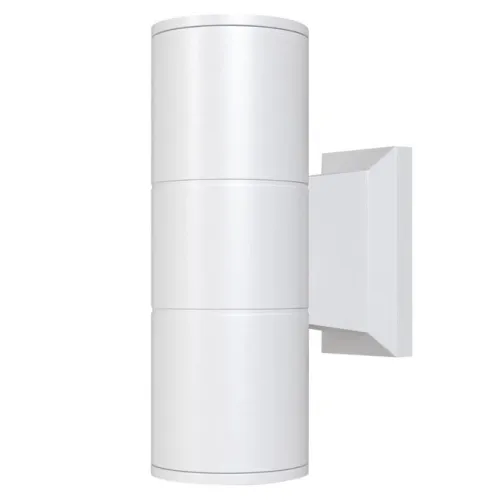 Bestseller Zewnętrzna lampa ścienna na elewację kinkiet światło góra dół Maytoni O574WL-02W Bowery 2xGU10 IP54 6,4x11,5x18cm biały