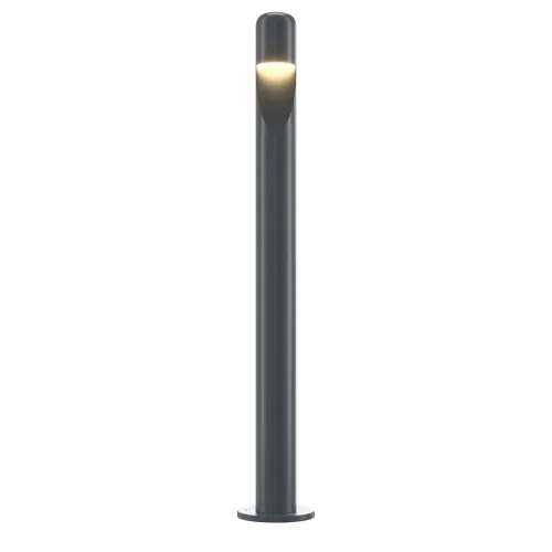 Cena promocyjna Lampa zewnętrzna stojąca słupek ogrodowy Maytoni O423FL-L5GF Hagen LED 5W 3000K IP65 60cm x 5cm grafit