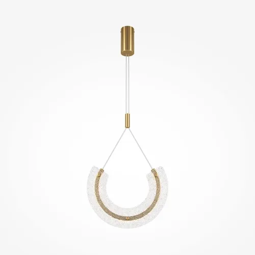 Bezpieczne zakupy Lampa ścienna Kinkiet wiszący Maytoni P091PL-L18G3K Maya LED 10W 3000K 32cm x 186cm złoty