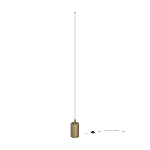 Lampa stojąca Podłogowa 145cm na aplikację Maytoni MOD147FL-L20BSK1 Flow LED 25W 3000K-6000K ściemniacz mosiądz Obniżka ceny
