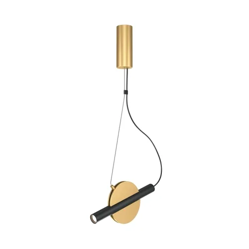Lampa Wisząca Designerska Maytoni MOD150PL-L5BS3K Enigma LED 5W 3000K 30cm x 220cm mosiądz Dostępne od ręki