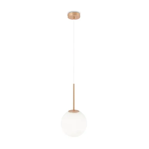 Lampa Wisząca Szklana Kula Maytoni MOD321PL-01G3 Basic form E14 20cm x 180cm złoty Szybka wysyłka