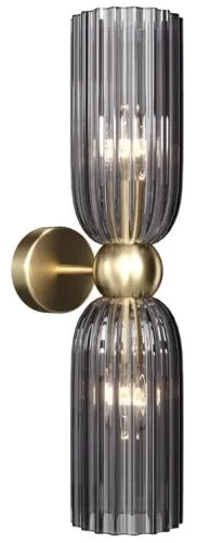 Szybka wysyłka Lampa ścienna Kinkiet Podwójny Maytoni MOD302WL-02GR Antic 2xE14 18cm x 45cm mosiądz