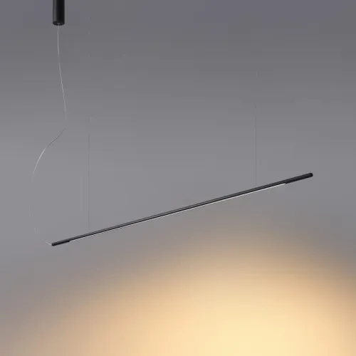 Czarna lampa wisząca listwa 150cm Elkim Lighting 536301103 Line 363 LED 18W 3000K 110stopni Nowość
