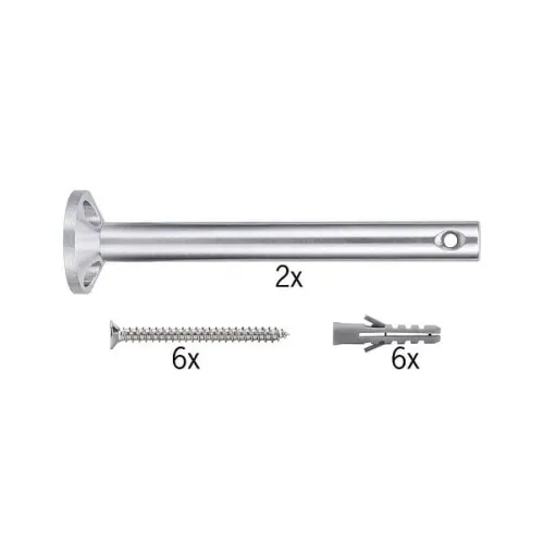 Niska cena System linkowy wspornik sufitowy 1 para, chrom, fi16mm Paulmann PL17806