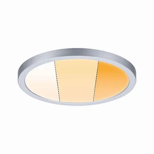 Do wyczerpania zapasów Plafoniera VariFit AREO LED DIM 13W 1200lm 2000-4000K okrągła 175mm IP44 230V chrom matowy / tworzywo sztuczne Paulmann PL92991