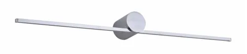 Nowy Chromowany kinkiet łazienkowy nad lustro Light Prestige LP-777/1W L CH Modern Slim LED 8W 3000K IP44 60cm