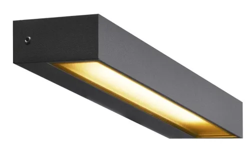 Antracytowa biała lampa ścienna SLV 1002069 Pema LED 7,7W 640LM 3000K IP54 Wyjątkowa oferta