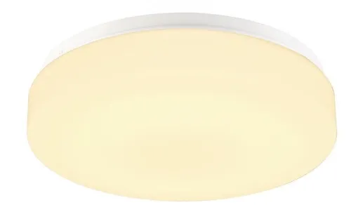 Oferta Zewnętrzny okrągły biały plafon kinkiet SLV 1002075 Lipsy LED 13,5W 3000/4000K IP44 30cm