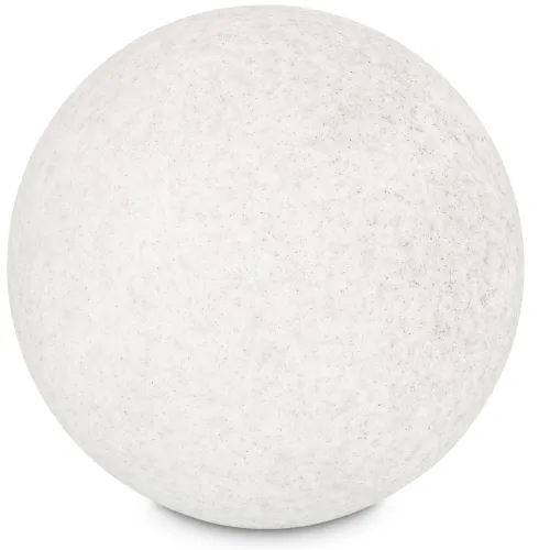 Najlepsza cena Biała lampa stojąca kula do ogrodu na trawnik Ideal Lux 195490 Doris E27 IP44 58cm