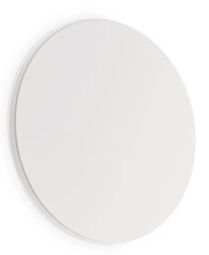 Biała płaska lampa ścienna okrągły kinkiet Ideal Lux 195704 Cover LED 9,5W 830LM 3000K 15cm Sprawdź teraz