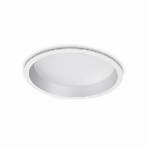 Oferta Biała okrągła lampa wpuszczana w sufit Ideal Lux 248783 Deep LED 30W 4150LM 4000K IP44 77stopni 21cm x 6cm